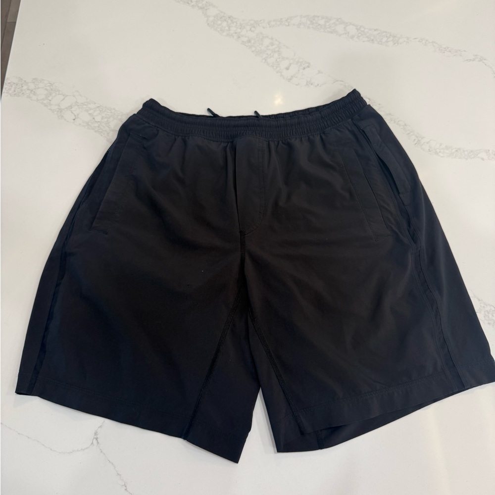 lululemon athletica Black Men's Athletic Shorts - Elastic Waist